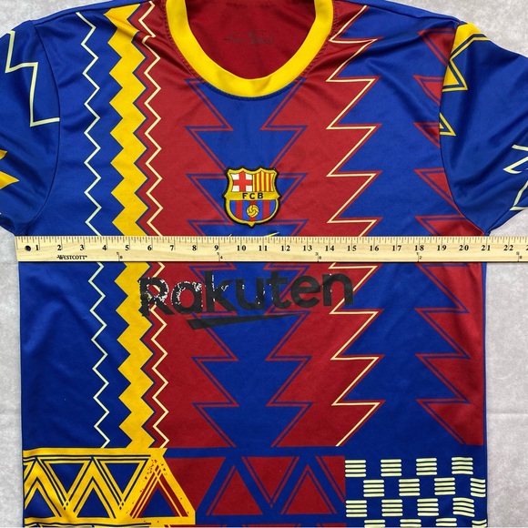 FC Barcelona Jersey Men's XL Training Concept Jersey 21/22 Football Shirt - Picture 7 of 9